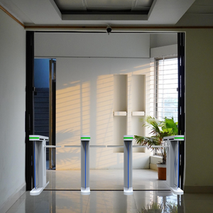 Zento ZT-600 Nhận dạng khuôn mặt kiểm soát truy cập <span class=keywords><strong>turnstile</strong></span> hệ thống thả cánh tay Thiết kế quang học 304 thép không gỉ IP54 bảo vệ - Product Image 6