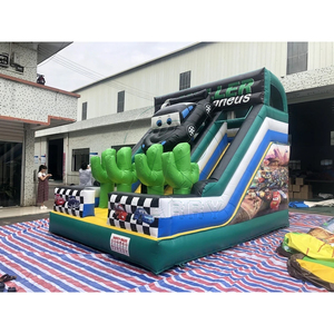 Tobogán Inflable Gigante de PVC, Castillo Hinchable, Parque de Juegos, Tobogán Inflable de Doble Carril para Fiestas Infantiles - Product Image 1