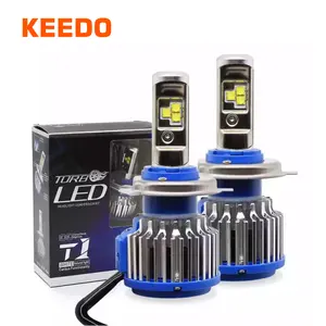 רכב תאורת טורבו Led T1 S פנס הנורה 80W 8000LM H4 9003 H13 9007 9004 H1 H3 9005 H7 h11