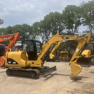 Miniexcavadora CAT306D Usada de 6 Toneladas con Válvulas Hidráulicas Kawasaki, Cucharón de Excavación de 0.12m, Equipo de Construcción con Motor - Product Image 2