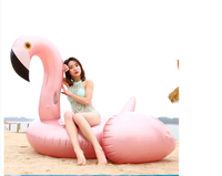 Personnalisé Piscine D'eau Gonflable Bateau Radeaux L'île Flotteurs Flamant Rose Gonflable