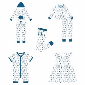 Pijama Enterizo de Manga Larga para Bebé Recién Nacido, 100% Algodón, Cómodo, Transpirable, con Cremallera Bidireccional, para Niño y Niña de 0 a 12 Meses - Product Image 1