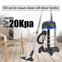 20L Stielstaubsauger Kabellos 3-in-1 Staubsauger Gewerblich Anpassbar Handstaubsauger Teppichreiniger Kabelgebunden Nass-/Trockensauger mit Integriertem