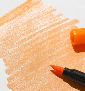 فرشاة رأس ألوان مائية 12 18 24 36 48 لون غير سامة طرف أقلام رسم تعتمد على الماء قلم تحديد - Product Image 6