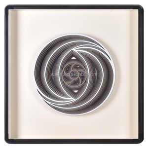 Dipinto 3D in Legno Intagliato, Decorazione Tridimensionale per Soggiorno, Murale per Hall d'Albergo e Portico, Arte Murale di Lusso con Rilievo Astratto - Product Image 1