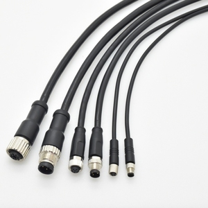 IP67 étanche M5 M8 M12 2 3 4 5 broches câblage industriel électrique mâle femelle prise de câble faisceau de câblage connecteurs circulaires - Product Image 3