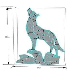 Grand Ornement de Pelouse en Métal <span class=keywords><strong>Blanc</strong></span> Bronze Laiton Bienvenue <span class=keywords><strong>Berger</strong></span> <span class=keywords><strong>Allemand</strong></span> <span class=keywords><strong>Noir</strong></span> Statues de Jardin Mémorial Sculptures de Chien avec Aile - Product Image 5