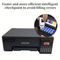 Printer Inkjet Baru Original L8050/L8058 Ukuran A4 6 Warna CMYKcm 5760 X 1440dpi Kecepatan Tinggi USB/WIFI Driver Harga Grosir