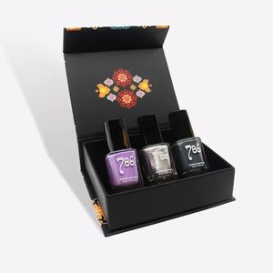 Caja de Embalaje para Esmalte de Uñas con Logotipo Personalizado OEM 2026, Calendario de Adviento, Cajas de Embalaje Cosméticas de Lujo con Tapa Magnética, Caja de Regalo - Product Image 2