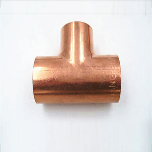 냉동 부품용 공장 콘센트 도매 하이 퀄리티 구리 티 커플링 피팅 - Product Image 2