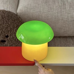 Mushroom Table <b>Lamp</b> Led <b>Touch</b> Control E27 Retro Style For Living Room Bedroom <b>Bedside</b> - Product Image 1