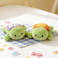 OEM/ODM Op Maat Gemaakt Pluche Schildpad Speelgoed - Schattig Roze Gezicht Liggende Schildpad Knuffeldier Kussen