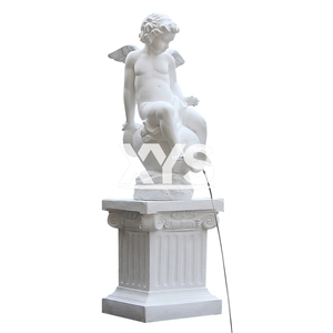 Phong cách Bắc Âu sợi thủy tinh Vườn Hồ Bơi Cá Ao nước phun trang trí đài phun nước Outlet Điêu Khắc Đá chạm khắc tác phẩm điêu khắc - Product Image 2