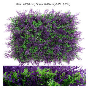 Césped Artificial de TPE de Simulación de Plantas, Varios Diseños, Venta al por Mayor, 40*60cm, Verde para Exteriores, Decoración de Paredes, Jardines y Paisajes del Hogar - Product Image 6