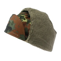 Dairui Chapeau de trappeur camouflage d'hiver Double épaissi doublé polaire Oreillettes Coupe-vent Chapeau d'aviateur pour hommes femmes pour la chasse en plein air