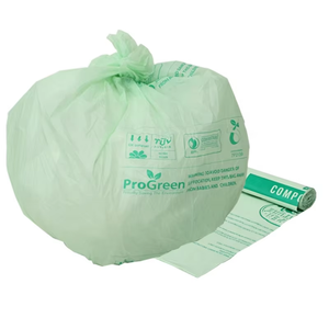 Custom Logo Household <strong>Biodegradable</strong> Thickening Degradable Compostable PLA PBAT <strong>Garbage</strong> Trash <strong>Bags</strong> for Kitchen - Product Image 4