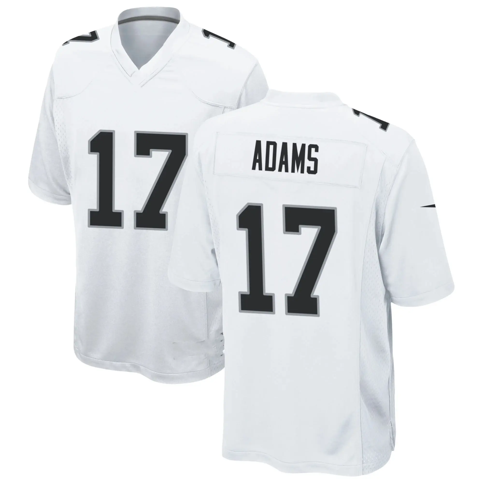Alta qualidade Novo Costurado Futebol Americano Jersey Las Vegas #17 Davante Adams Vapor Limited Jersey