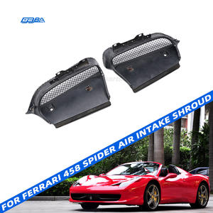 Cubierta de colector de aire negra de repuesto de alta calidad para Ferrari 458 Spider L:8300-2900 R:8300-2500 - Product Image 1