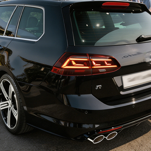 Feux arrière LED à défilement KGKB pour VW <span class=keywords><strong>Golf</strong></span> <span class=keywords><strong>7</strong></span> SportWagen 2013-2017 – Kit de mise à niveau Plug and Play avec clignotants dynamiques et accessoires - Product Image 2