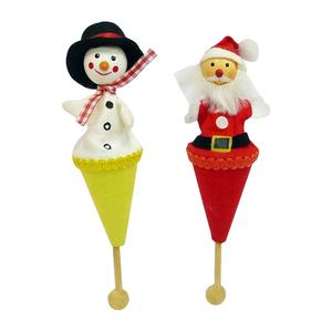 Juguete de madera para niños Varillas telescópicas Muñeca Marioneta de madera emergente - Product Image 1