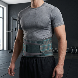 Best Quality Lumbar Support Belt Adjustable <b>Back</b> <b>Brace</b> for Posture Support and Daily Wear Available For Sale - Product Image 1