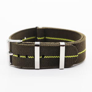 Nouveau <span class=keywords><strong>bracelet</strong></span> de montre en toile camouflage élastique <span class=keywords><strong>Nato</strong></span> 20 mm 22 mm, <span class=keywords><strong>bracelet</strong></span> de remplacement pour montres Garmin Huawei Xiaomi Samsung - Product Image 4