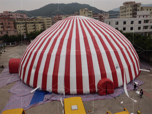 PVC Tarpaulin Nhà Cưới Giá Rẻ Inflatable Dome Lều Ngoài Trời - Product Image 4