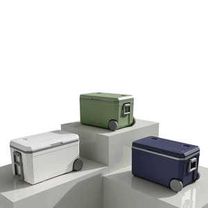 Contenedores de alimentos de plástico para acampada, caja de refrigeración de aislamiento térmico portátil, <span class=keywords><strong>70l</strong></span>, personalizado, venta al por mayor - Product Image 1