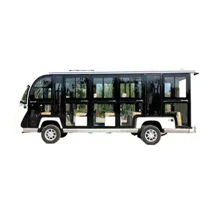 클래식 한 아름다운 디자인 8-10h 전기 관광 버스 및 자동차 8 11 14 17 승객 충전 기능이있는 관광