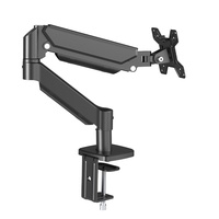 Support d'écran d'ordinateur en acier laminé à froid Yi Mu San Fen Di, vente directe, bras unique mécanique pivotant ergonomique, inclinaison à 90°