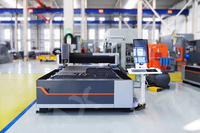 Machine de découpe laser à fibre automatique à double table d'échange 6000W 3015 6kW CNC pour tôles métalliques
