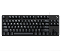 Nouveau Logi Tech G412 TKL SE 87 touches PBT jeu mécanique filaire clavier commutateurs tactiles pour PC