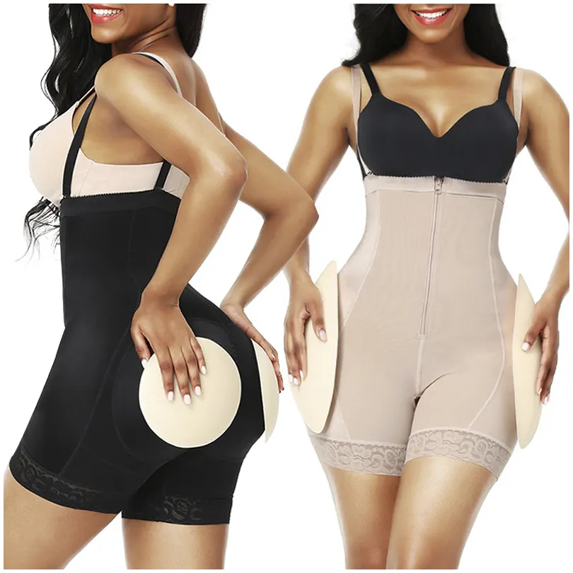 Body Shaper Sexy Phụ Nữ Nâng Hông Độn Mông Quần Lót Có Thể Tháo Rời Fakes Ass Shapewear Mông Nâng Lên Miếng Đệm Hip Enhancer