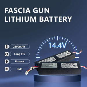 Batería Recargable de Iones de Litio VICTPOWER de 14.4V y 2500mAh, Batería de Repuesto de 12V, 21.6V y 16.8V para Pistola de Masaje Fascial - Product Image 2