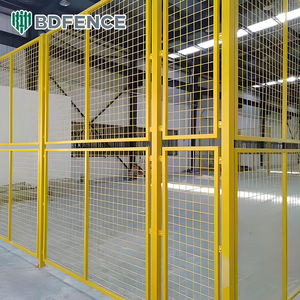 China Factory Supply Kostenloses Programm Lager Isolation Trennung Zaun Stahl Leitplanke Werkstatt Drahtgitter Netzwerk - Product Image 4