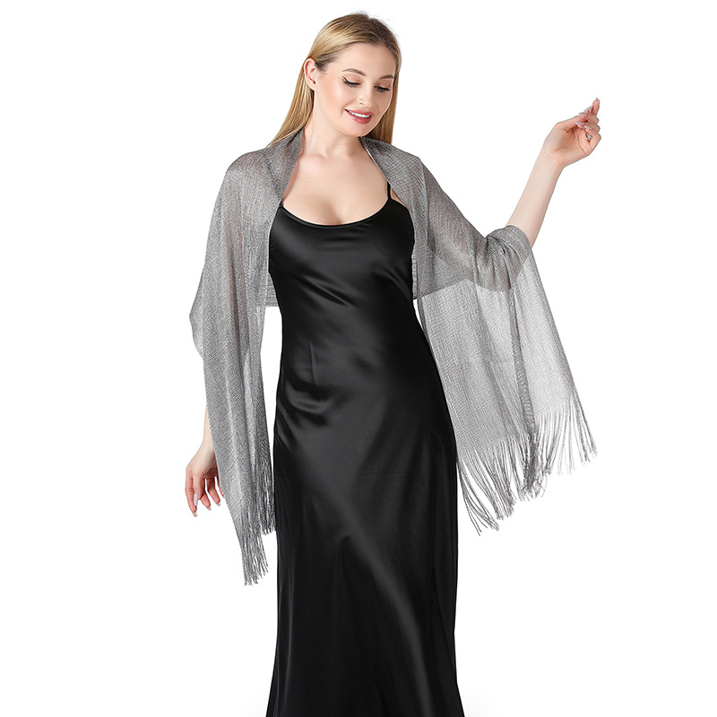 winter wraps for formal dresses Women's Pashmina Scarf Soft and Warm Shawl Wraps for Evening Dresses Scarfs Design 14 main image 0