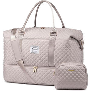 Muestra Gratis, Bolsas de Viaje de Gran Capacidad en Oferta, Bolsa de Gimnasio de Lona, Bolsas de Viaje de Fin de Semana para Mujer - Product Image 5