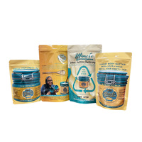 Sachet refermable personnalisé en PET/VMPET/PE, imperméable et biodégradable, avec fermeture éclair, pour l'emballage de noix, d'aliments pour animaux et de gelées