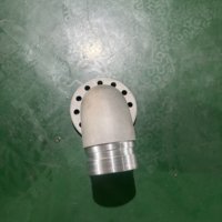 Alliage d'aluminium coulé basse pression 90 °   Raccord de tuyauterie coudé pour fluides