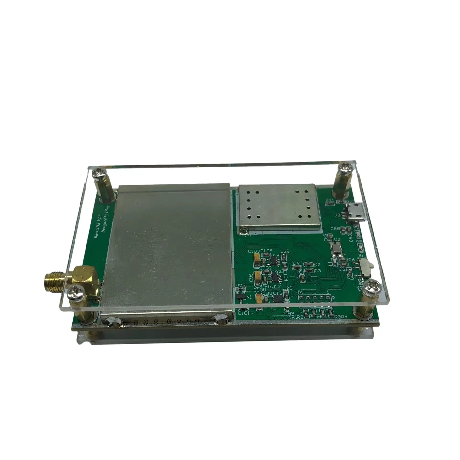 Packbox 10 кГц-2 ГГц широкополосный 14bit программно-определяемое радио SDR приемник RSP1 со встроенной антенной драйвер и программное обеспечение с TCXO 0.5PPM