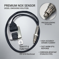Capteur NOx avancé 12V 5801881006 5WK96792 pour système de post-traitement des gaz d'échappement de véhicules utilitaires diesel