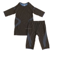 Machine Miha Bodytec, combinaison d'entraînement EMS, sous-vêtements EMS, gilet EMS, combinaison d'entraînement en Lyocell, Polypropylène, Polyamide, Élasthanne