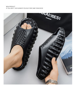 Nuove <span class=keywords><strong>Ciabatte</strong></span> EVA da Uomo 2026, Trendy Bicolore con Suola Spessa Massaggiante, <span class=keywords><strong>Ciabatte</strong></span> Slider Eleganti e Alla Moda - Product Image 2