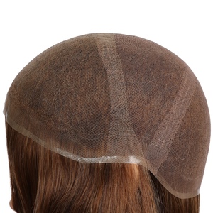 Perruque en dentelle complète pour femmes, faite à la main, cheveux indiens, perruque en cheveux humains - Product Image 6