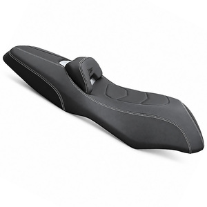 Leather One Piece Retro Seat Cushion Motorcycle Accessories For YAMAHA XMAX 2023-2025 Front Driver Rear Passenger Seat <b>Cover</b> - Product Image 5