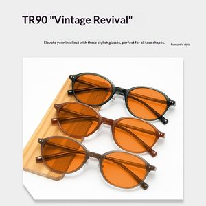 نظارات قراءة بعدسات حمراء، نظارات حماية من الضوء الأزرق، نظارات برتقالية مضادة للضوء الأزرق، نظارات فلتر الضوء الأزرق - Product Image 3