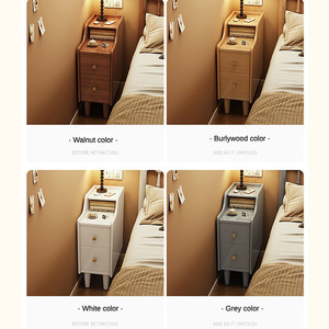 Offre spéciale table <span class=keywords><strong>de</strong></span> nuit en bois naturel <span class=keywords><strong>de</strong></span> style nordique prix bon marché options <span class=keywords><strong>de</strong></span> couleur du bois massif table <span class=keywords><strong>de</strong></span> nuit table <span class=keywords><strong>de</strong></span> <span class=keywords><strong>chevet</strong></span> en gros - Product Image 4