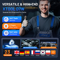 Máquina de Diagnóstico Automotriz Profesional XTOO D7W Versión EU, Herramienta de Programación de Llaves de Auto con Más de 39 Funciones de Reinicio y Codificación de ECU