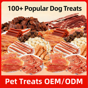 OEM ODM Bolsa de 100g de Premios para Perros: Carne de Pato y Pollo Deshidratada, Huesos Dentales, Palitos para la Dentición, Snacks de Entrenamiento y Recompensa para Perros Adultos y Cachorros - Product Image 1