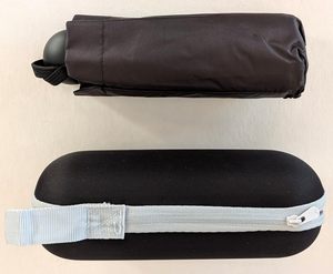 Mini Paraguas Plegable de 5 Secciones con Varillas de Aleación, Logotipo Personalizado, Doble Uso, Protección Solar y Contra la Lluvia, Color Personalizable - Product Image 1
